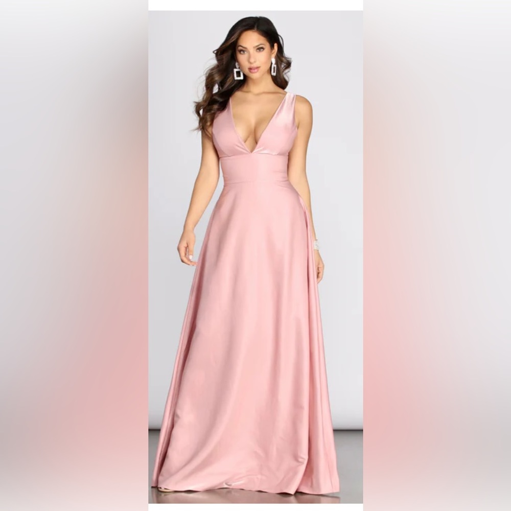 Long Pink Dress